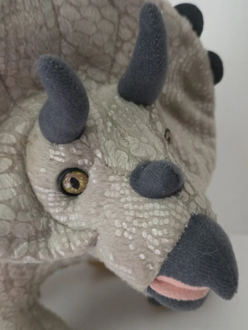 Aurora World Plush - Dinosaur - TRICERATOPS (13 inch) Stuffed Animal Toy